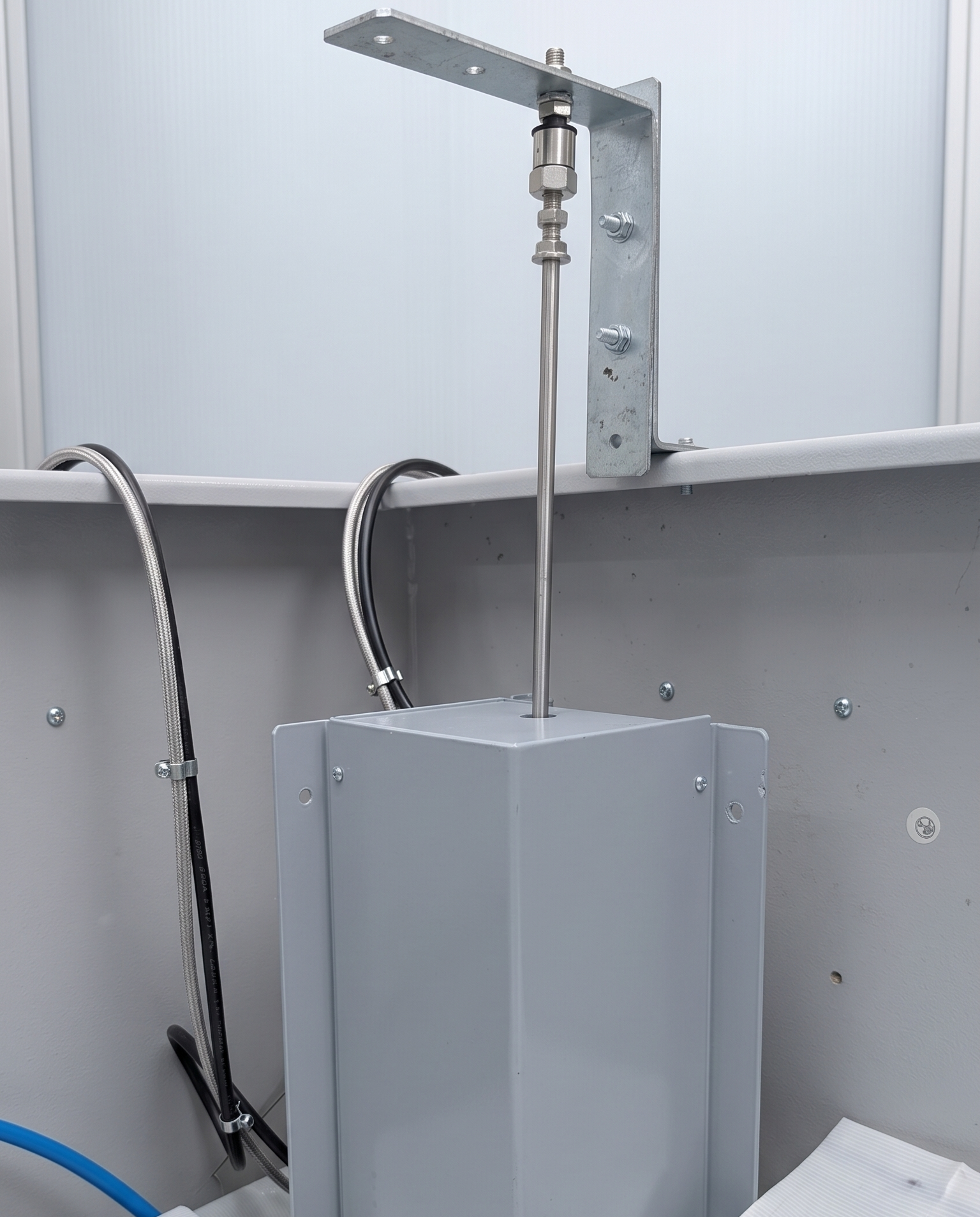 DFOS experimental structural setup